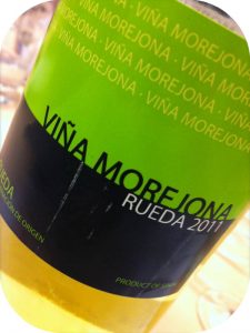 2011 Bodegas Frutos Villar, Viña Morejona Blanco, Rueda, Spanien