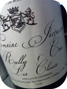 2009 Domaine Jacqueson, Rully 1er Cru Les Cloux, Bourgogne, Frankrig