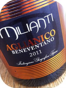 2011 Milianti, Aglianico Beneventano IGT, Campanien, Italien