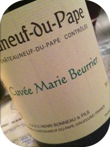 2006 Henri Bonneau, Châteauneuf-du-Pape Cuvée Marie Beurrier, Rhône, Frankrig