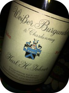 2011 Weingut Karl H. Johner, Weisser Burgunder & Chardonnay, Baden, Tyskland