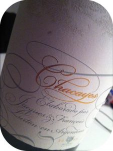 2003 Domaine Jacques & François Lurton, Chacayes, Mendoza, Argentina