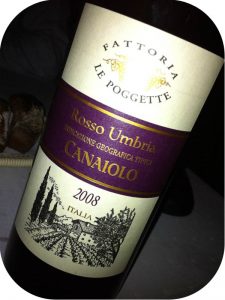 2008 Fattoria Le Poggette, Canaiolo Rosso Umbria IGT, Umbrien, Italien