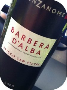 2008 SenZanome, Bricco San Pietro Barbera D'Alba, Piemonte, Italien