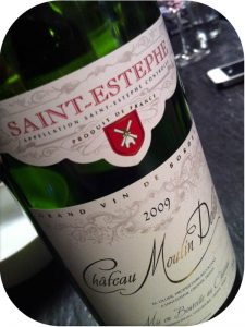 2009 Château Moulin Delille, Saint-Estephe, Bordeaux, Frankrig