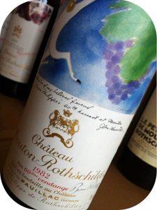 1982 Château Mouton Rothschild, Pauillac, Bordeaux, Frankrig