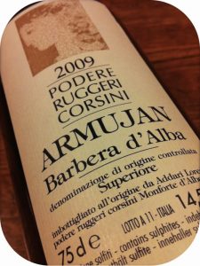 2009 Podere Ruggeri Corsini, Armujan Barbera d'Alba Superiore, Piemonte, Italien 