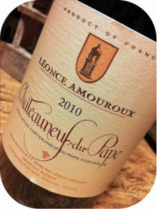 2010 Léonce Amouroux, Châteauneuf-du-Pape, Rhône, Frankrig