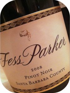 2008 Fess Parker, Pinot Noir, Californien, USA