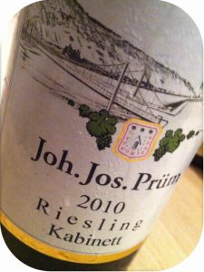 2010 Weingut Joh. Jos. Prüm, Riesling Kabinett, Mosel, Tyskland