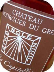 2011 Château Mourgues du Gres, Les Capitelles Rosé, Costières de Nîmes, Frankrig