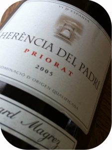 2005 Bernard Magrez, Herència Del Padri, Priorat, Spanien