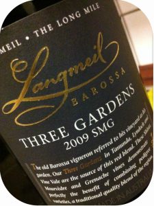 2009 Langmeil Winery, Three Gardens SMG, Barossa Valley, Australien