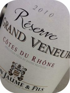 2010 Alain Jaume & Fils, Réserve Grand Veneur Côtes du Rhône, Rhône, Frankrig