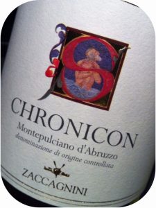 2008 Cantina Zaccagnini, Montepulciano d`Abruzzo Chronicon, Abruzzo, Italien 