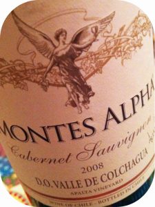 2008 Montes, Alpha Cabernet Sauvignon, Colchagua, Chile