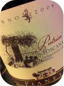 2006 Pianese, Pietricci IGT, Toscana, Italien