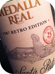 2010 Viña Santa Rita, Medalla Real 1987 Retro Edition, Maipo Valley, Chile