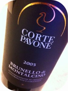 2005 Tenute Loacker, Corte Pavone Brunello di Montalcino, Toscana, Italien