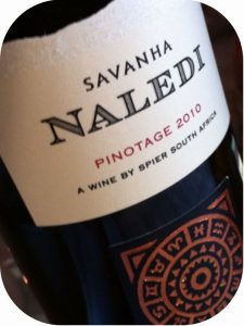 2010 Spier Wines, Savanha Naledi Pinotage, Stellenbosch, Sydafrika