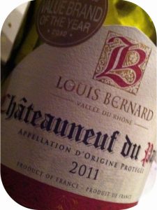 2011 Louis Bernard, Châteauneuf-du-Pape, Rhône, Frankrig