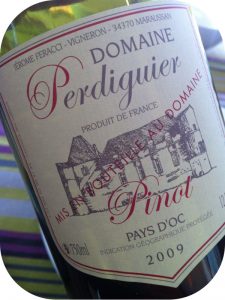 2009 Domaine Perdiguier, Pinot Noir Pays d'Oc, Languedoc-Roussillon, Frankrig