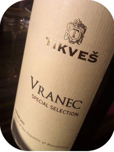 2011 Tikveš Winery, Vranec Selection Special, Makedonien