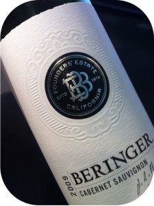 2009 Beringer Vineyards, Founders Estate Cabernet Sauvignon, Californien, USA