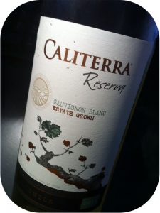 2012 Caliterra Winery, Sauvignon Blanc Reserva, Colchagua Valley, Chile