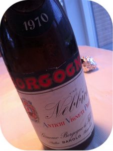 1970 Giacomo Borgogno & Figli, Nebbiolo Antichi Vigneti Propri, Piemonte, Italien