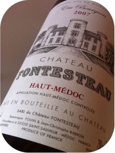 2007 Château Fontesteau, Haut-Médoc Cru Bourgeois, Bordeaux, Frankrig