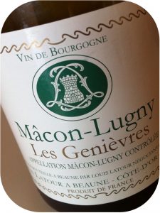 2011 Maison Louis Latour, Mâcon-Lugny Les Genièvres, Bourgogne, Frankrig