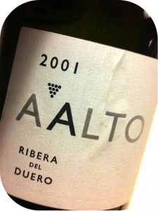 2001 Bodegas Aalto, Aalto, Ribera del Duero, Spanien