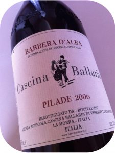 2006 Cascina Ballarin, Barbera d'Alba Pilade, Piemonte, Italien