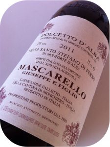 2011 Giuseppe Mascarello e Figlio, Dolcetto D’Alba Santo Stefano di Perno, Piemonte, Italien 2011 Giuseppe Mascarello e Figlio, Dolcetto D’Alba Santo Stefano di Perno, Piemonte, Italien 