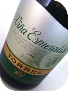 2010 Miguel Torres, Viña Esmeralda, Catalonien, Spanien