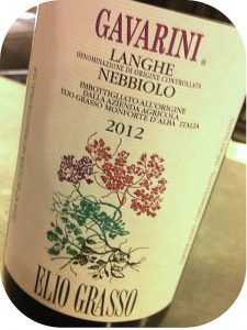 2012 Elio Grasso, Langhe Nebbiolo Gavarini, Piemonte, Italien