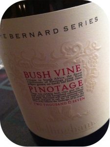 2007 Bellingham, The Bernard Series Bush Vine Pinotage, Stellenbosch, Sydafrika