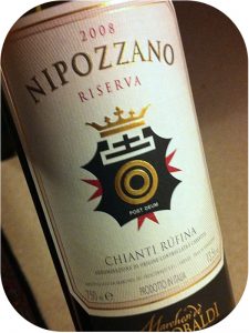 2008 Marchesi de Frescobaldi, Nipozzano Riserva Chianti Rufina, Toscana, Italien