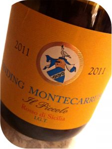 2011 Peter Vinding-Diers Montecarrubo, Il Piccolo, Sicilien, Italien