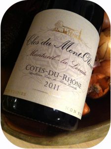 2011 Clos du Mont-Olivet, Montueil la Levade Côtes du Rhône, Rhône, Frankrig