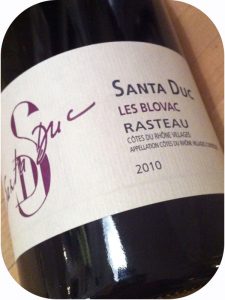 2010 Santa Duc, Rasteau Les Blovac, Rhône, Frankrig