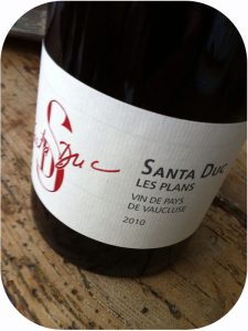 2010 Santa Duc, Vin de Pays de Vaucluse Les Plans, Rhône, Frankrig