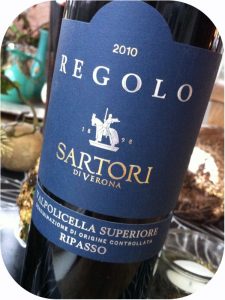 2010 Sartori, Regolo Ripasso Valpolicella Superiore, Veneto, Italien