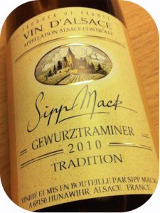 2010 Domaine Sipp Mack, Gewurztraminer Tradition, Alsace, Frankrig
