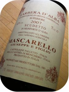 2007 Giuseppe Mascarello e Figlio, Barbera d'Alba Scudetto, Piemonte, Italien