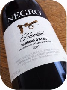 2007 Negro Angelo e Figli, Nicolon Barbera d'Alba, Piemonte, Italien