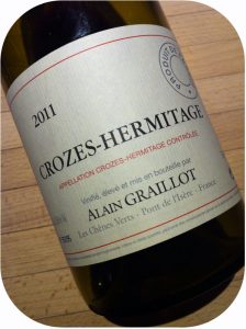 2011 Alain Graillot, Crozes-Hermitage, Rhône, Frankrig