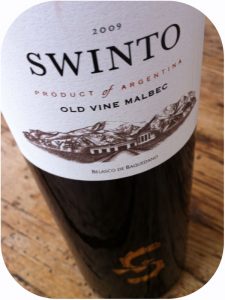 2009 Belasco de Baquedano, Swinto Old Vine Malbec, Mendoza, Argentina