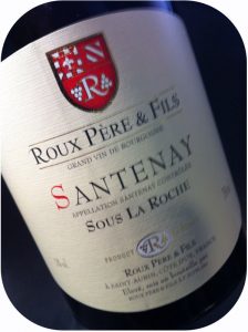 2009 Domaine Roux Père & Fils, Santenay Sous la Roche Blanc, Bourgogne, Frankrig